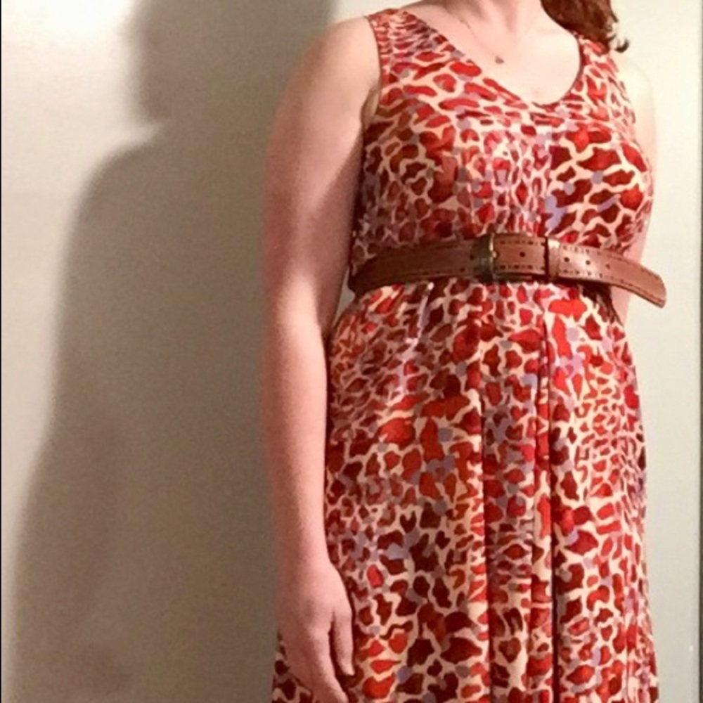 H&M Maxi Dress Bright Pattern